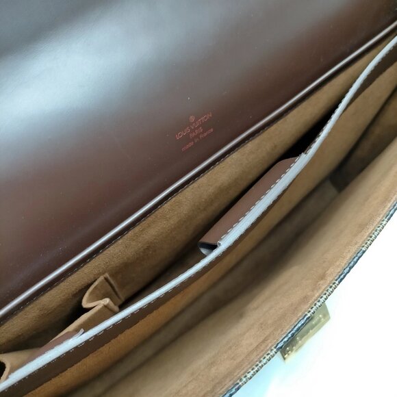 Authentic Louis Vuitton LV Business Bag Altona GM Brown Damier mn715-112525 - Picture 14 of 16